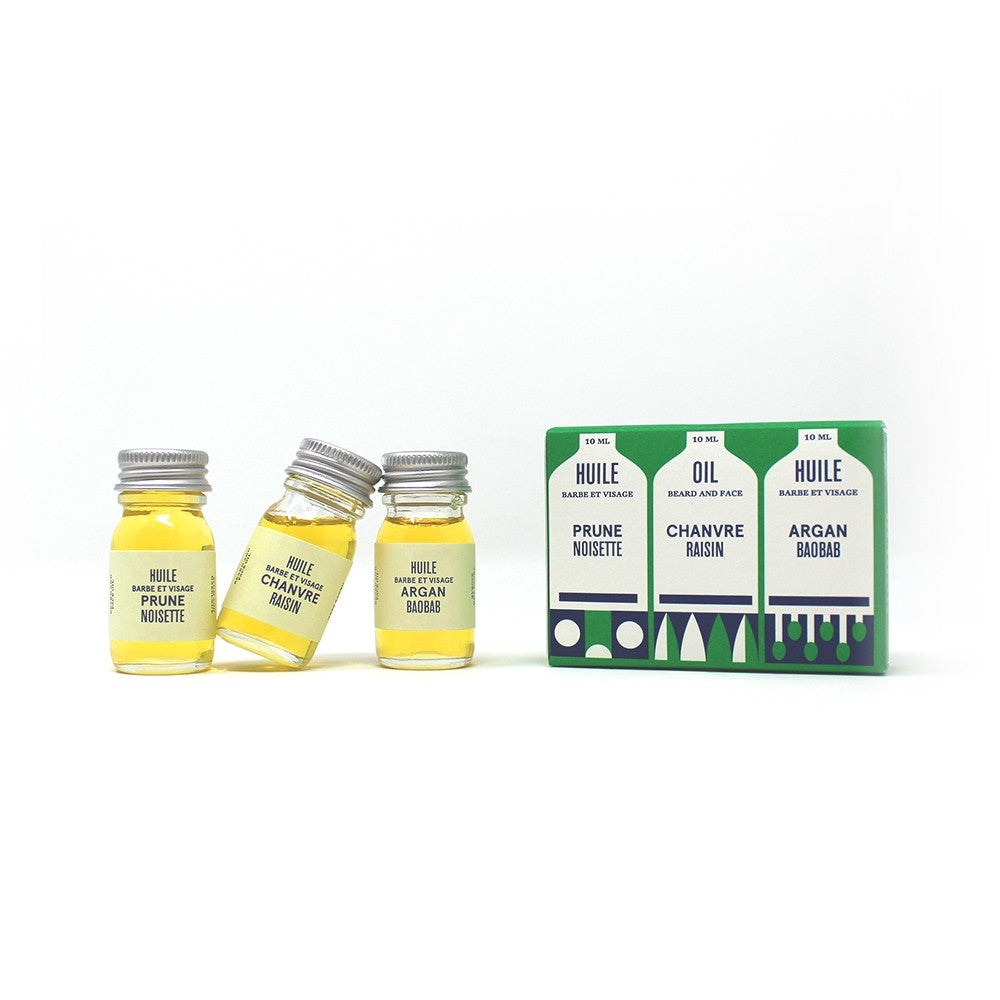 3 mini huiles barbe - Petit Cube - 4