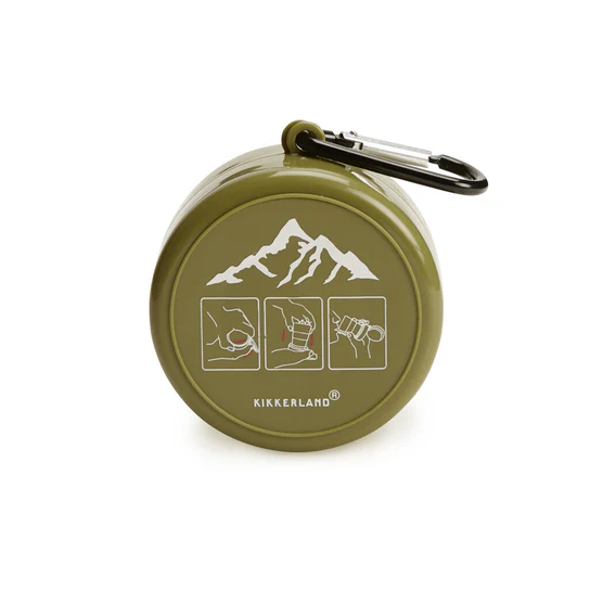 Un verre pliable à emporter