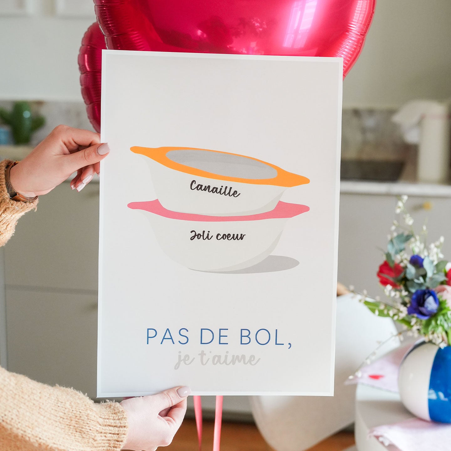 Affiche Bols Breton - Petit Cube