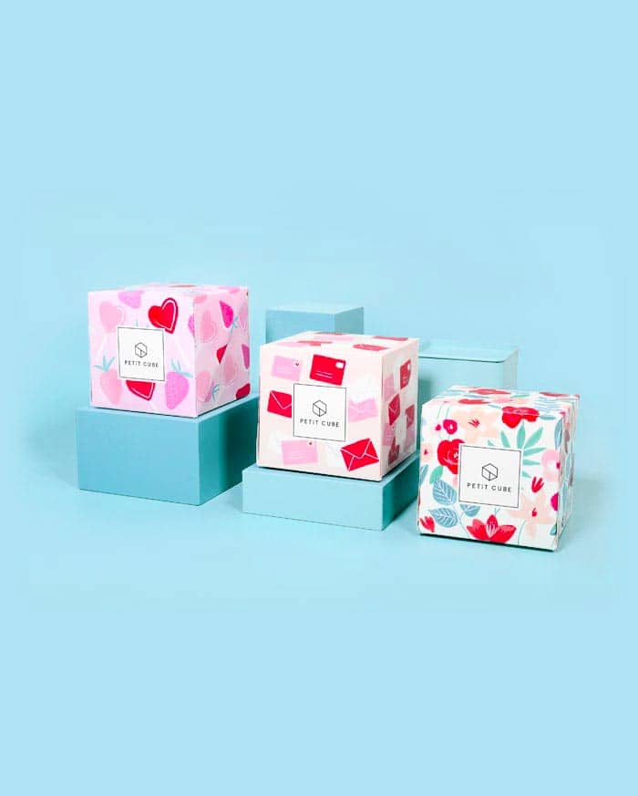 Cadeau de mariage à personnaliser Petit Cube
