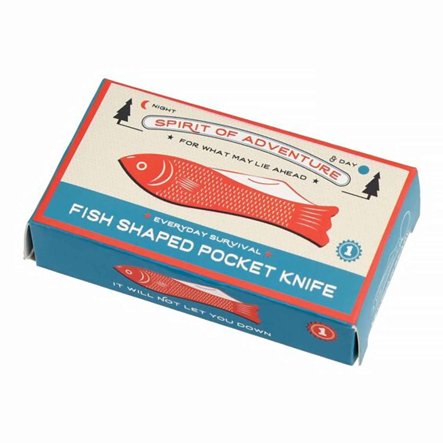 Couteau poche porte clé poisson 4