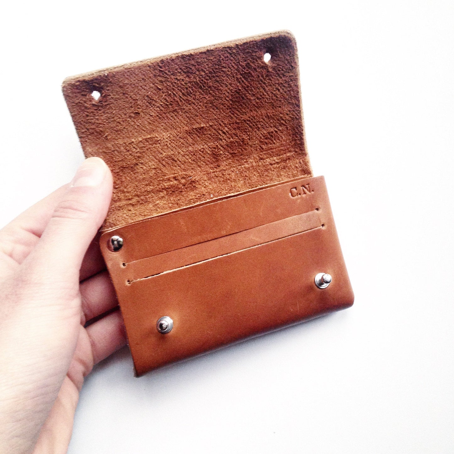 Mini leather wallet