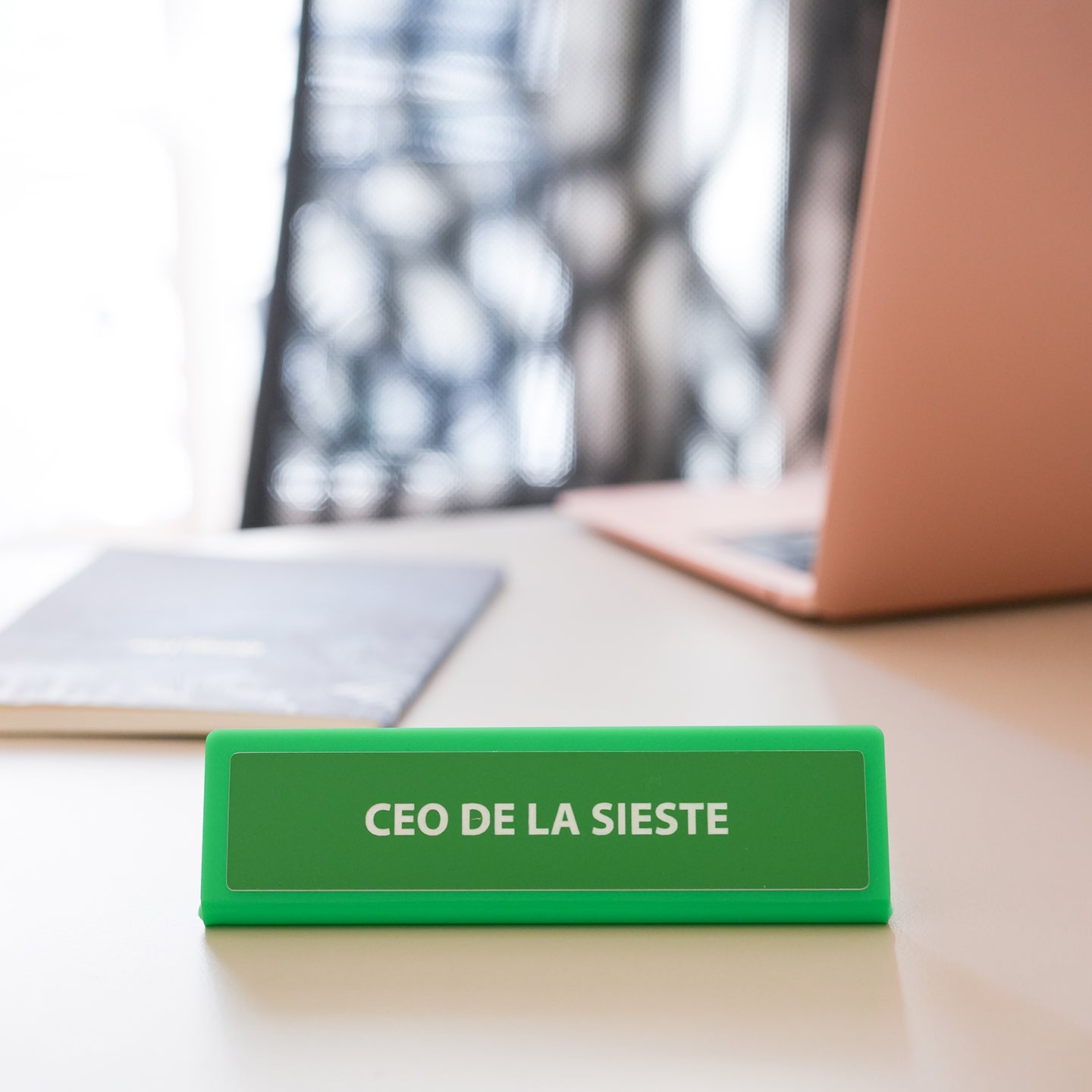 Une plaque de bureau personnalisée - 4