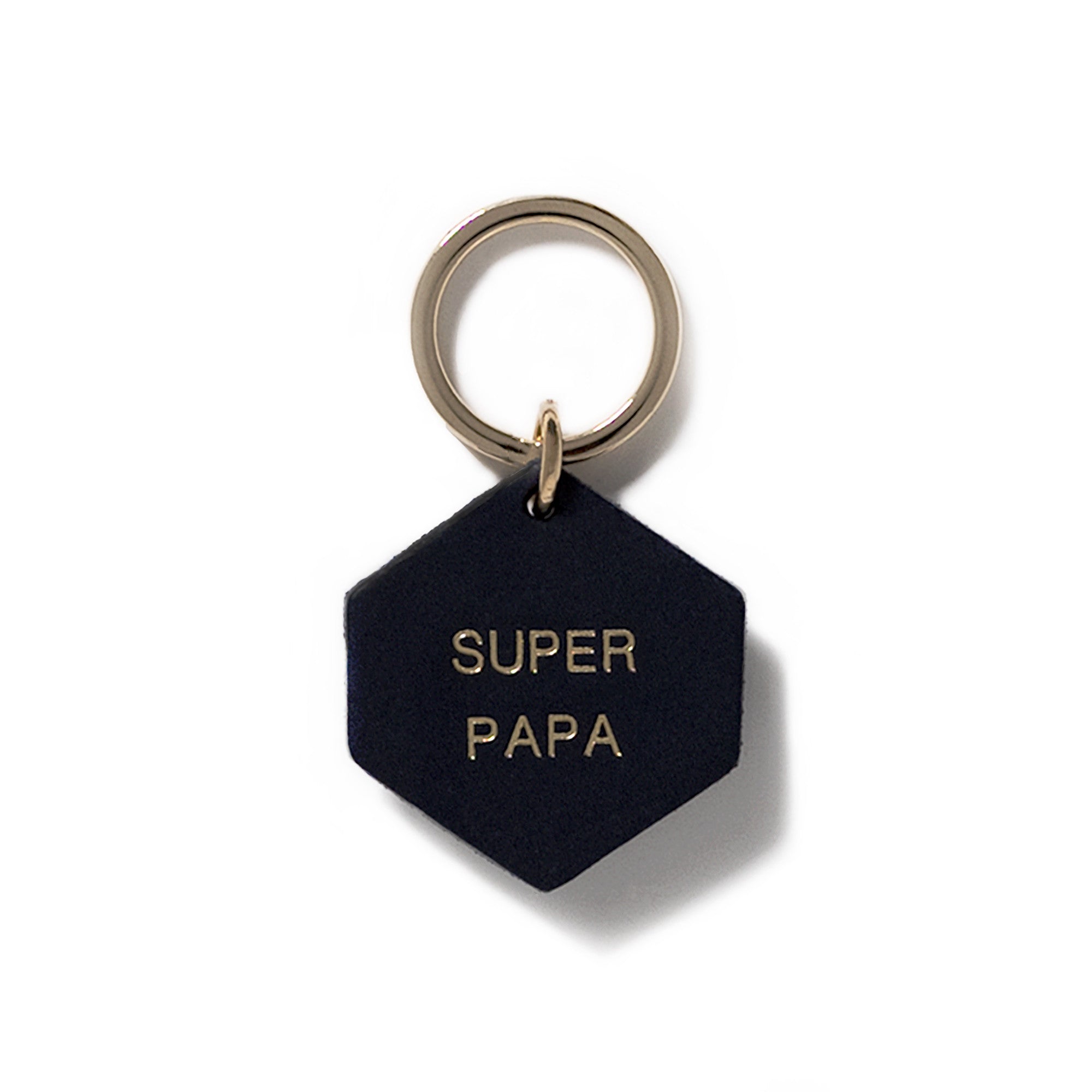 Porte-clé Super Papa – Petit Cube