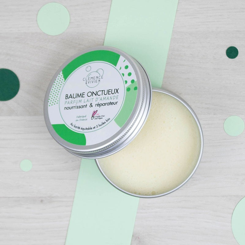 Almond milk creamy treatment