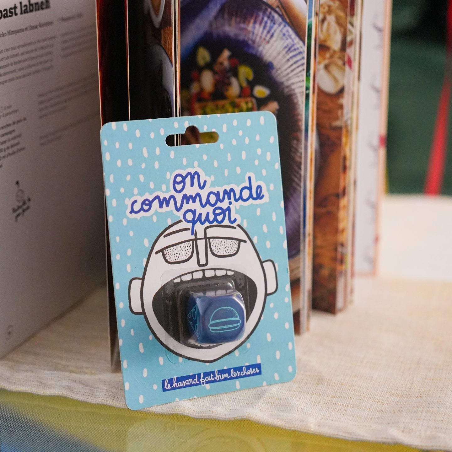 Un dé "On commande quoi ?" - Petit Cube
