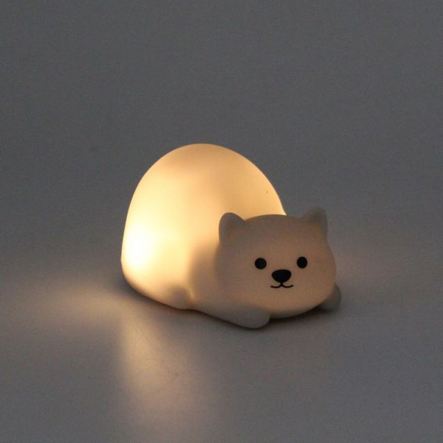 Mini veilleuse chat avec surface douce et couleurs changeantes