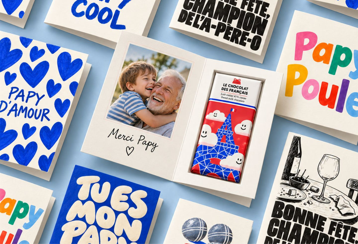 Biglietti personalizzati per il nonno