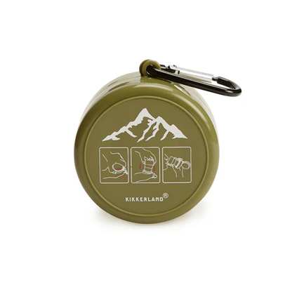 Un verre pliable à emporter