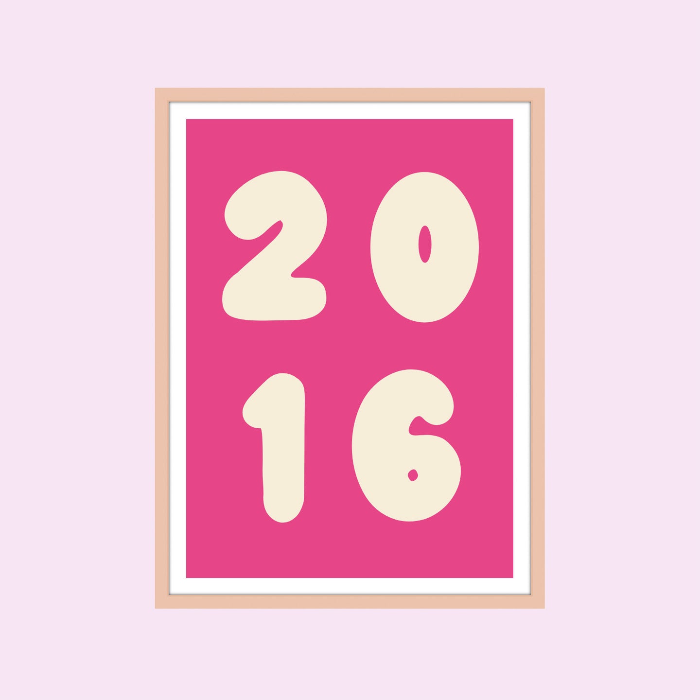 Affiche année marquante à personnaliser