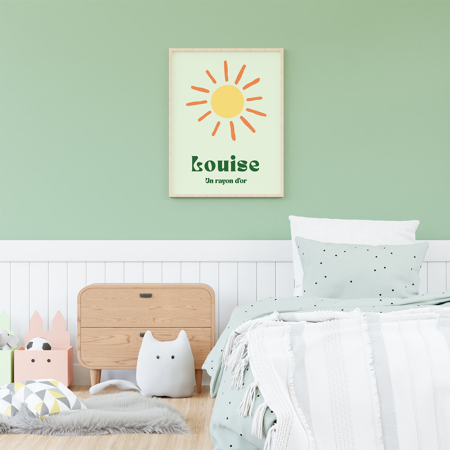Affiche personnalisée soleil