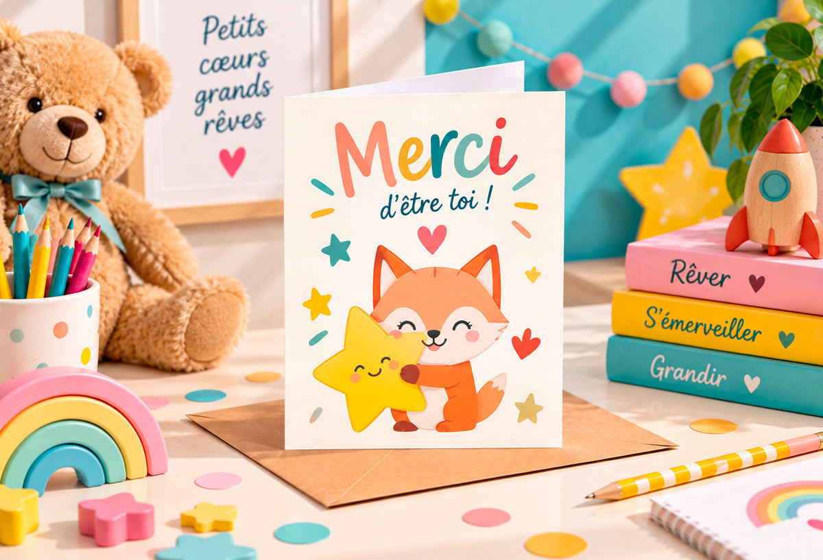 Personalisierte Karten für Kinder