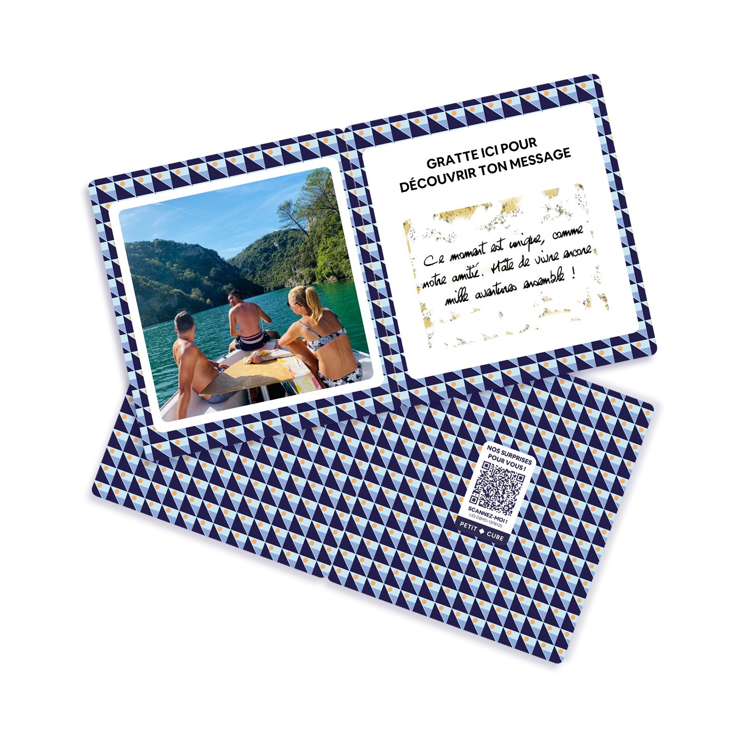 La carte à gratter