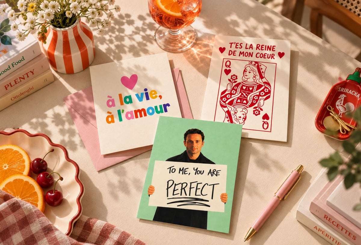 Cartes personnalisées d'amour