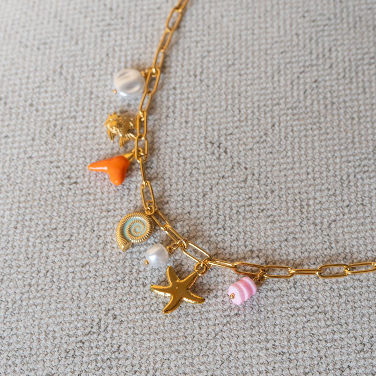 Collier charms été