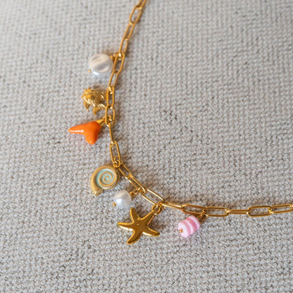 Collier charms été