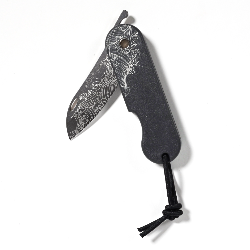 Engraved pocket knife