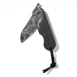Navaja de bolsillo grabada