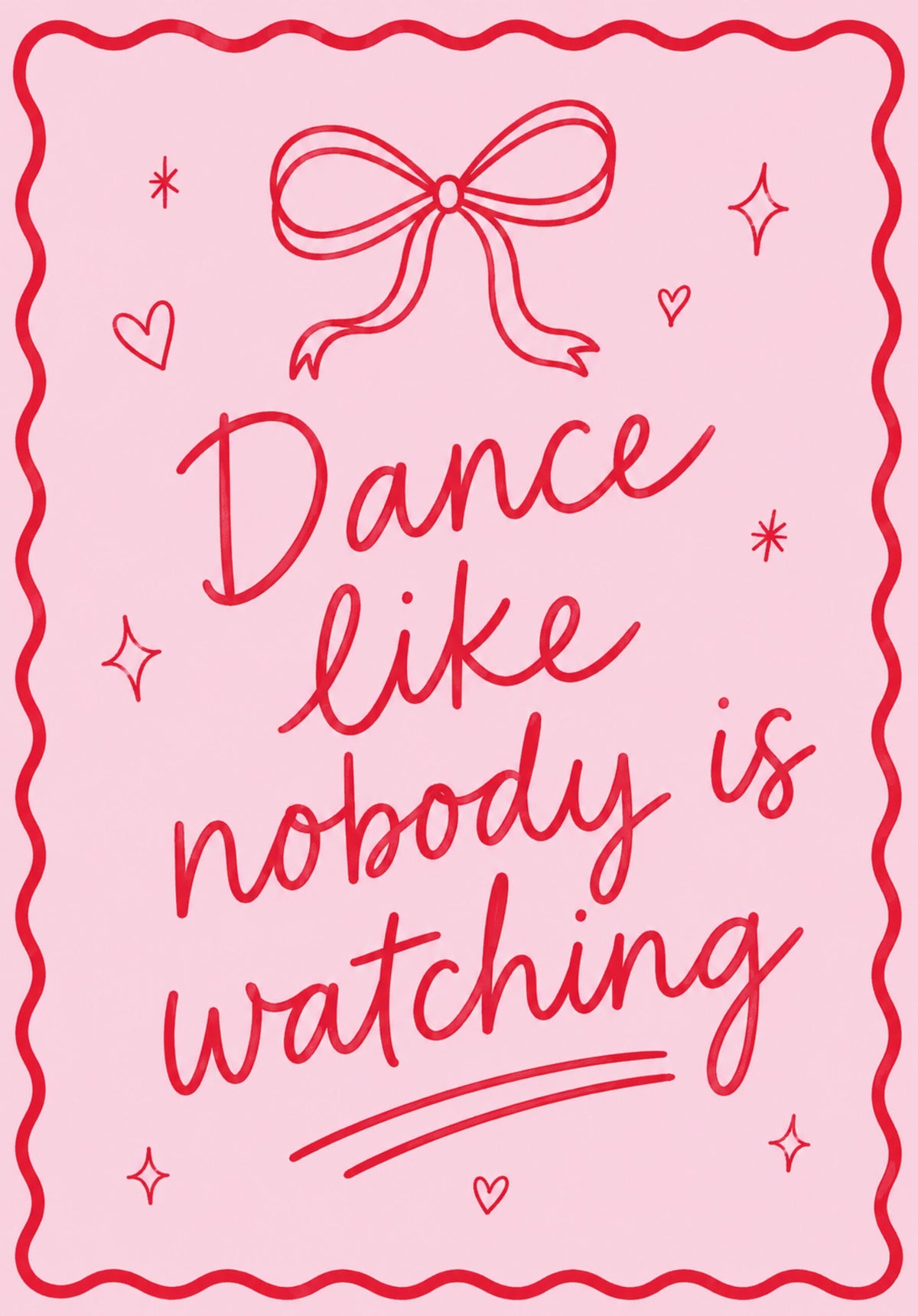 Dance like nobody is watching