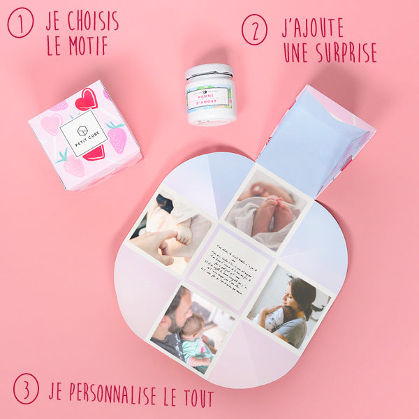 Idée cadeau Parrain & Marraine – Petit Cube