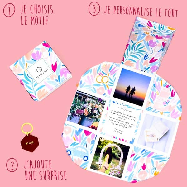 Idée cadeau Pacs Petit Cube