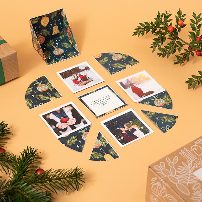 Boîte Cadeau Surprise Pour Noël, Cartes D'Explosion, Cadeaux De