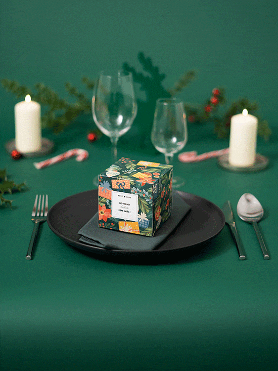 Idée cadeau table de Noël - Petit Cube