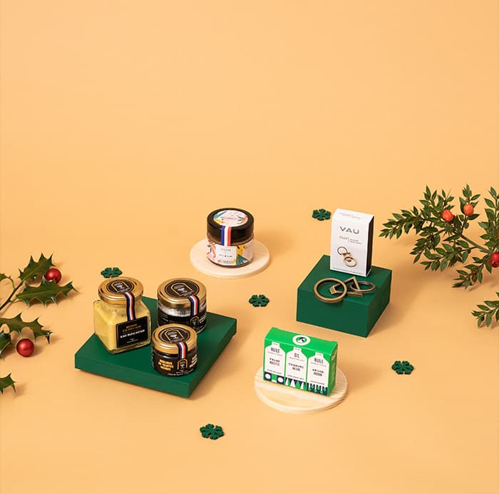 Idée cadeau de table de Noël – Petit Cube