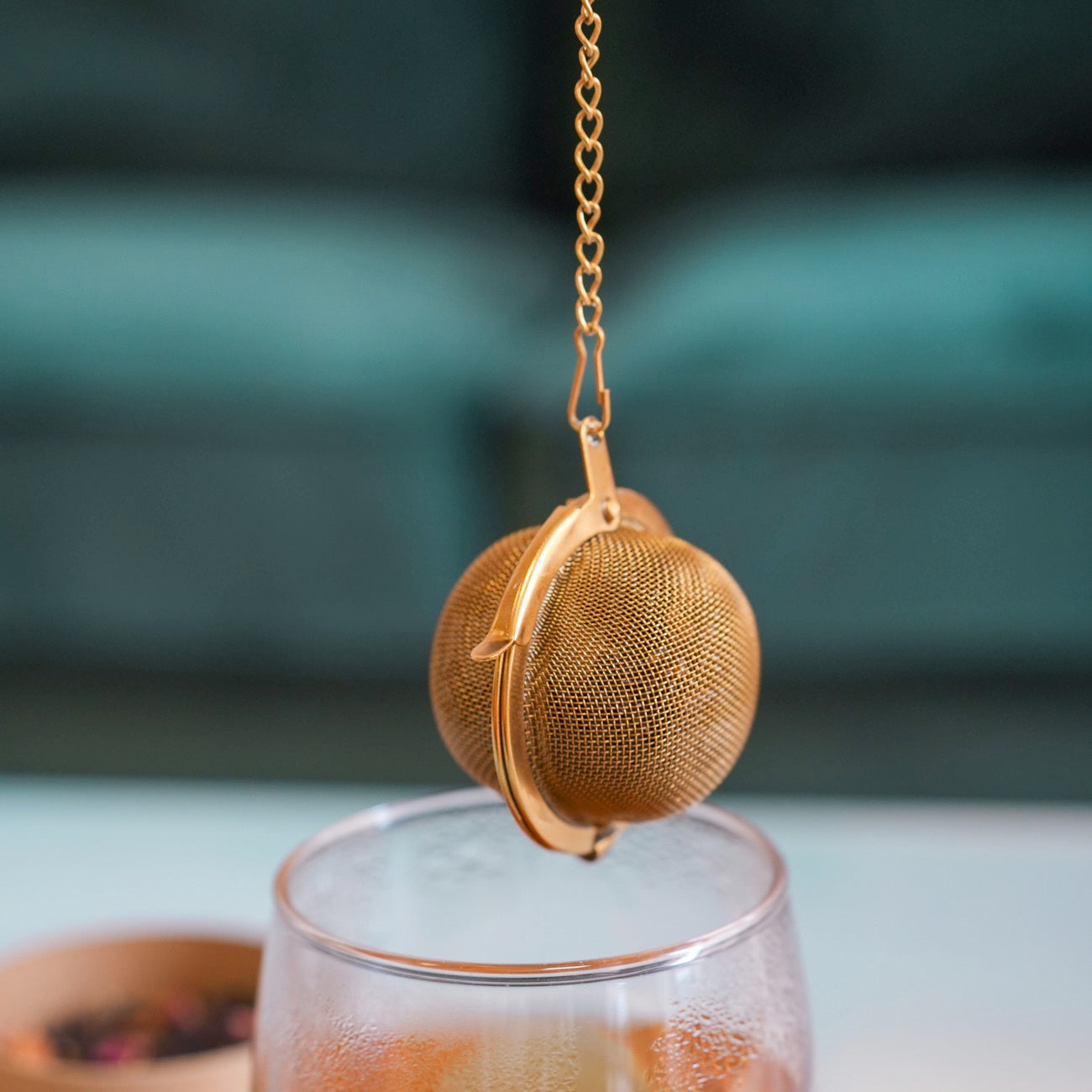 Infuseur thé pierre précieuse 6
