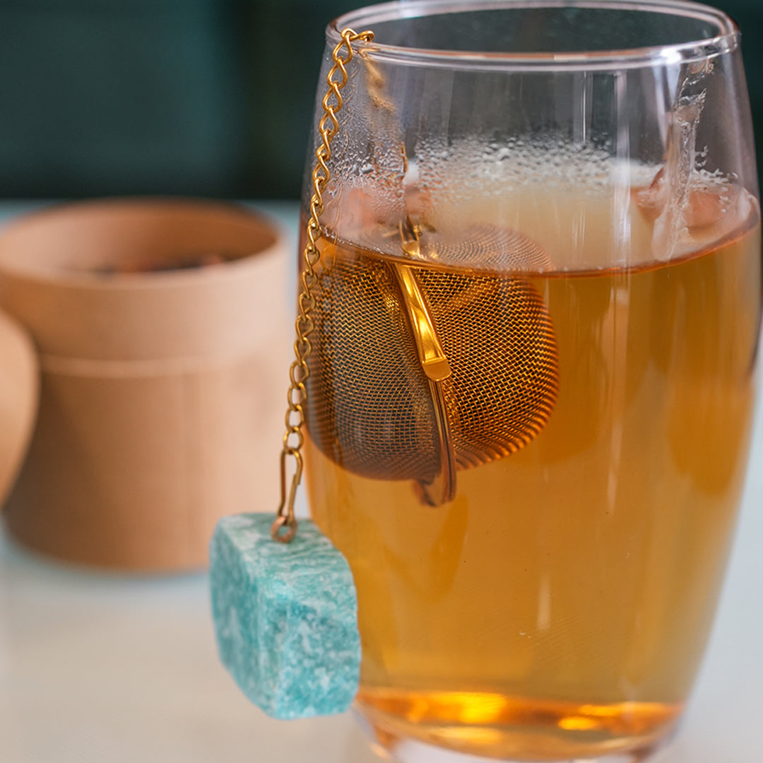 Infuseur thé pierre précieuse 7