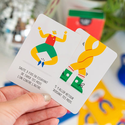 Jeu Move it - Cartes pour bouger