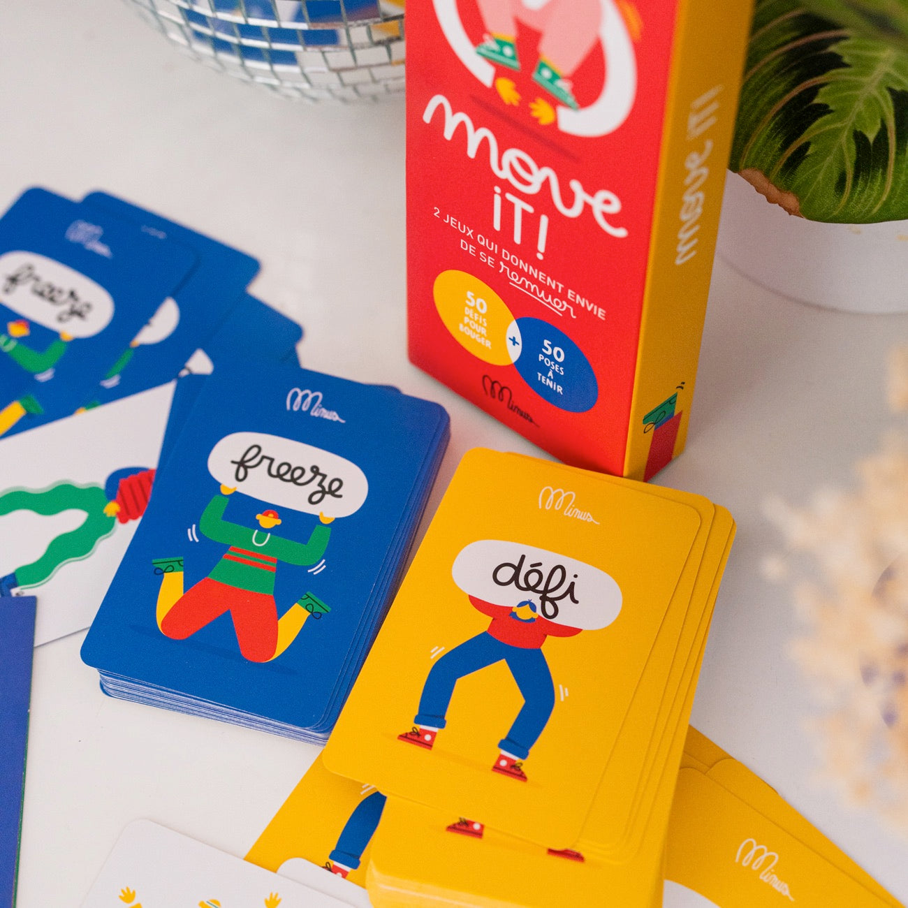 Jeu Move it - Cartes pour bouger