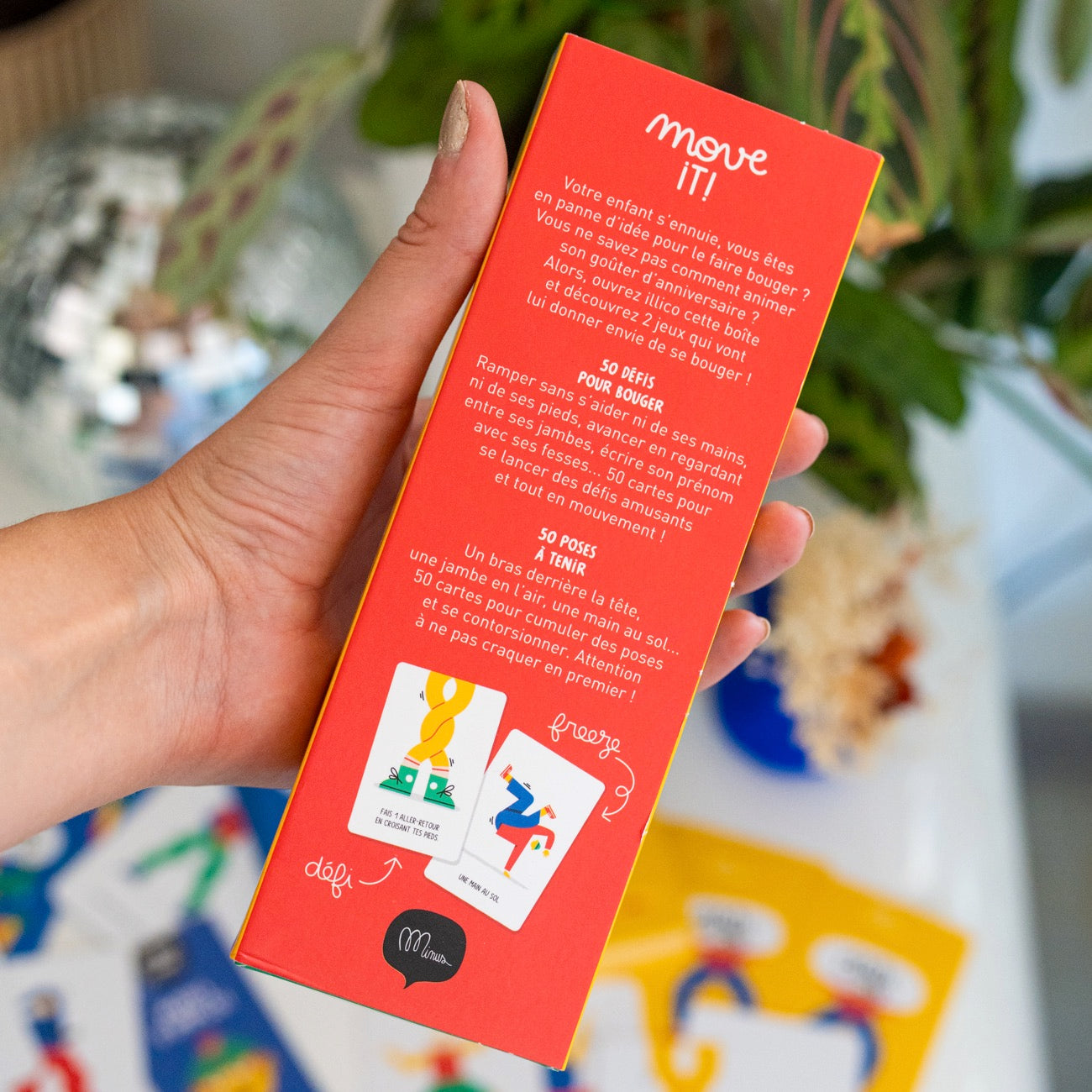 Jeu Move it - Cartes pour bouger