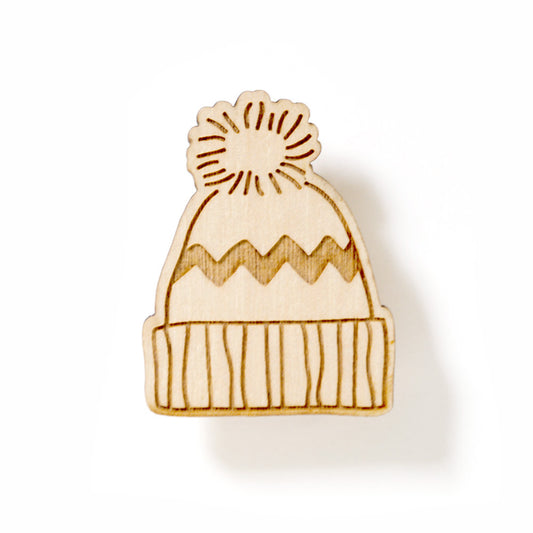 Pin's en bois Bonnet