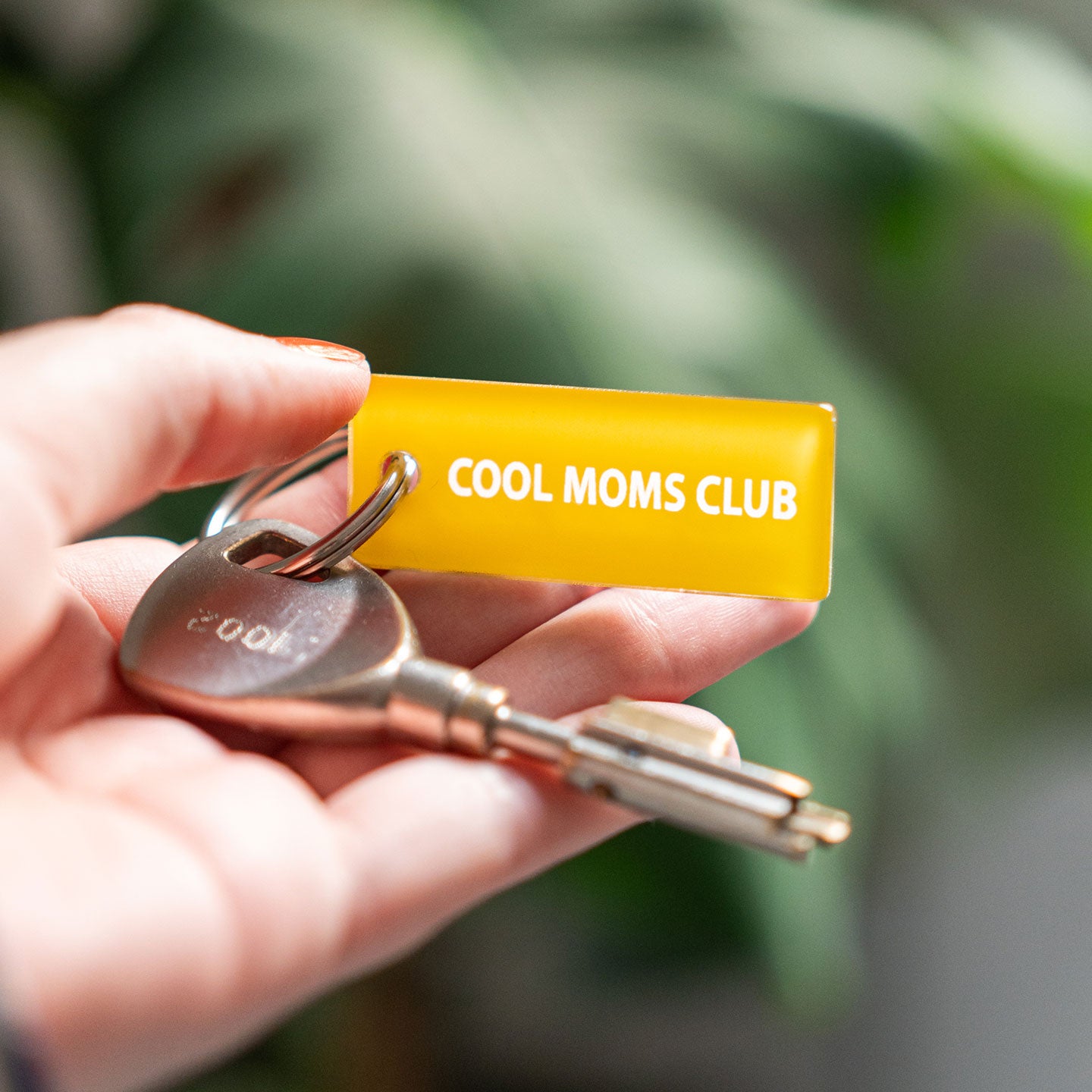 Porte cle cool moms club 1 - J'ai quelque chose à te dire