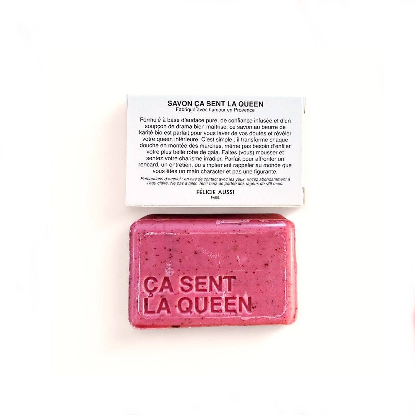Savon artisanal à la vigne rouge, texture mousseuse au beurre de karité
