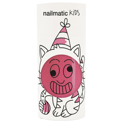 Pink child nail polish
