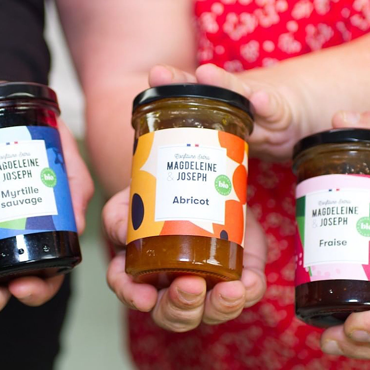 Confiture d'abricot bio - petit cube