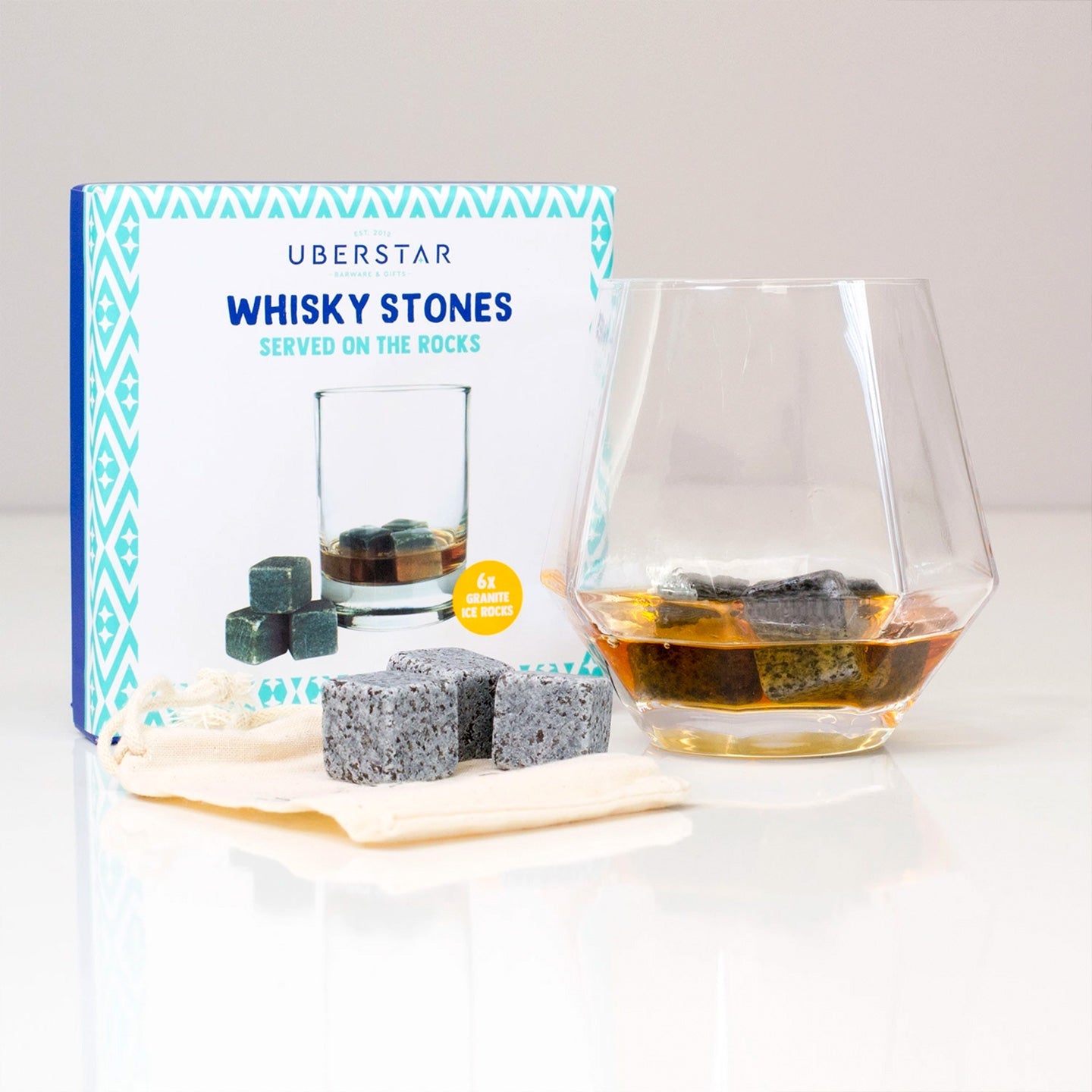 Glaçon à Whisky en Pierre de Granite 🧊 | KitchyGoods